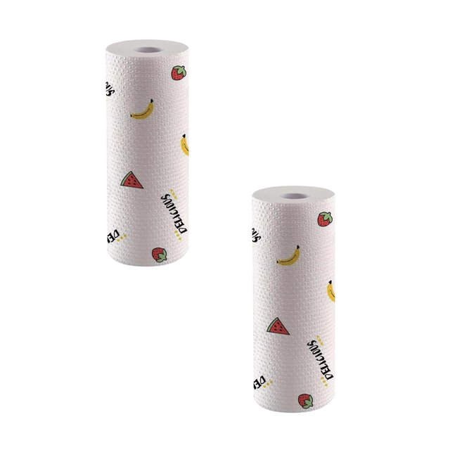 Oleegame 2PC Ten Dollar Items Disposable Cleaning Cloth Kitchen Paper Dishcloth Cleaning Tools New