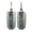 Grey, variant on Riwcyla double W3 Portable UHF Wireless Guitar and Set 50M Transmission Audio Wireless System Built,in Rechargeable Battery for Bass Electric Guitar Violin