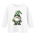 thumbnail image 4 of RXMEKW Chemise de Noël pour Garçons, Haut Imprimé pour la Saint-Patrick pour Enfants avec Manches 3/4, 4 of 6