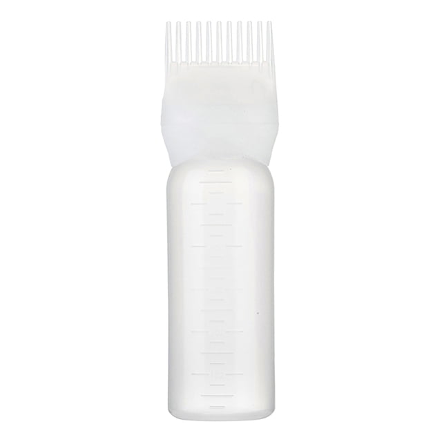 Hair Oil Applicator Bottle Two In One Shampoo And Hair Dye Bottle Graduated Body Comb With Water Sprayer