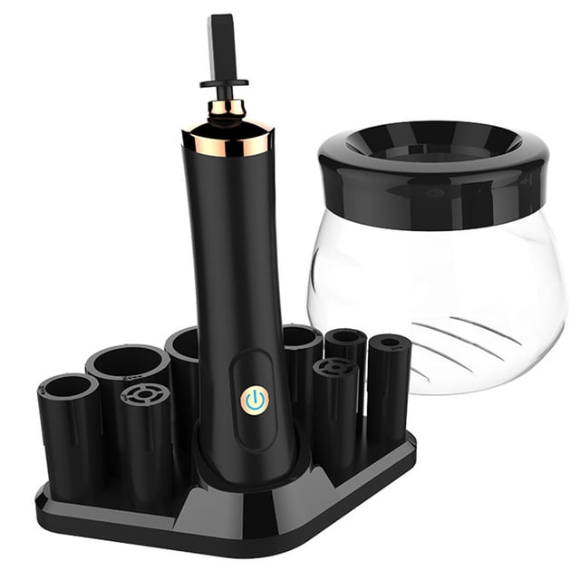 Makeup Brush Cleaner Dryer, Super Fast Electric Brush Cleaner Automatic Brush Cleaner Spinner Makeup Brush Tool