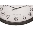 thumbnail image 3 of Monarch Specialties I 9024 - Horloges, Ronde 30 Pouces, Grande Surdimensionnée, Horloge Murale, Brun, Transitionnel, 3 of 4