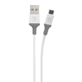 thumbnail image 1 of Scosche MA10WG-SP Strikeline 10-ft. USB to Micro-USB Charge & Sync Cable White/Gray, 1 of 5