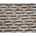 thumbnail image 4 of oneOone Viscose Jersey Brown Fabric Block Craft Projects Decor Fabric Printed By The Yard 60 Inch Wide-VE, 4 of 5