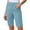 Blue, variant on Amzcrzy Womens Shorts Bermuda Shorts Women Women Solid Stretch Twill Shorts Thin Waist Pull On Regular Hiking Shorts Bermuda Summer Casual with Pockets Shorts Women Womens Shorts Casual