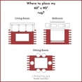 thumbnail image 4 of Fabstyles Herringbone Cotton Flat Weave Area Rug for Living Room, Hallway, Patio, 4 of 4