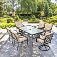 thumbnail image 3 of Patiojoy 2 PCS Patio Dinning Chairs Cushioned Chairs w/Steel Frame for Garden Backyard & Poolside, 3 of 5