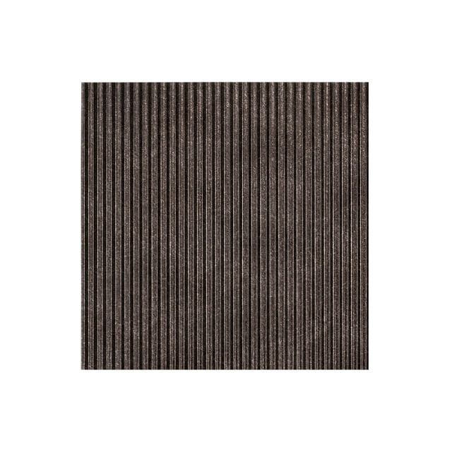 Fasade Rib Oil Smoked Pewter Wall Panel Sample 12" x 12"