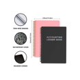 thumbnail image 2 of Accounting Ledger Book - A5 Check Register for Small Businesses & Personal Use, Account Book for Tracking Money, Expenses, Deposits & Balance, 5.8" x, 2 of 5