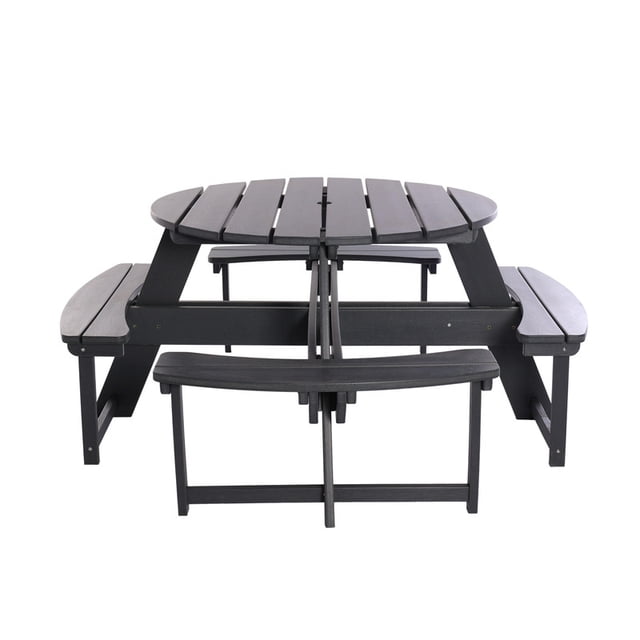 Backyard Lifestyles - Table de Pique-Nique - Gris Foncé