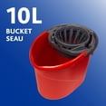 thumbnail image 2 of Vileda QuickWring Bucket - Built-in Wringer, Fast Drying Floors, 2 of 7
