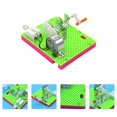 thumbnail image 1 of HLONK 1 Ensemble Jouet de Générateur d'Électricité Manuel Bricolage Modèle Jouet Éducatif Modèle d'Enseignement, 1 of 7