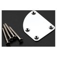 thumbnail image 2 of Maoww 4 Holes Guitar Neck Plate Mounting with Screws Instrument Repairing Board Maintenance Accessory Professional Learner Black, 2 of 7
