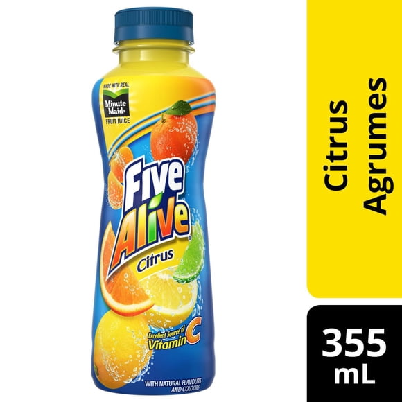 Five Alive Citrus Bottle, 355 mL
