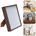 thumbnail image 2 of BINGLI Shadow Box Display Case Picture Frame with Glass Front,Dried Flower Photo Frame,Table Top Display or Wall mounting,Flower Display Stand and Baby Birth Memorial Wedding Photos, 2 of 9