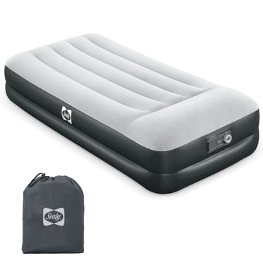 Sealy Tritech 16" Twin Air Mattress Inflatable Bed with Built-In AC Pump