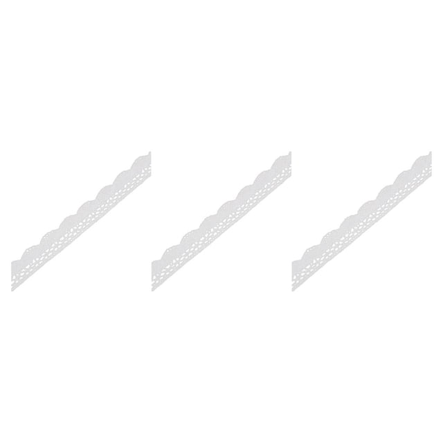 Youkk 1 Roll Lace Craft Ribbon Exquisite Useful Charming Stylish DIY Craft Sewing Accessory Clothes Supplies Lace Trim Type8 3Set