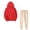 Red, variant on IROINNID Sweatsuit For Women 2 Pieces Set Savings Fall Winter Outfits Sports Tracksuits Long Sleeve Pullover Hoodies Pants Suit Sport Outfits Set,Yellow