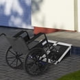 thumbnail image 2 of HOMCOM Rampe Portative de 2 Pieds pour Fauteuil Roulant, Seuil en Aluminium, Mobilité pour Trottinette, 2 of 10