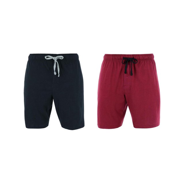 Hanes Short de Pyjama en Tricot (Lot de 2) (Grande Taille pour Hommes)