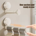 thumbnail image 4 of Hanger Suction Cup Retractable Telescopic Plastic Hook | No Drilling Wall Mounted Storage Rack | Space Saving Foldable Clothes Towel Holder for Bathroom Kitchen Bedroom, 4 of 6