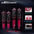 thumbnail image 2 of Maxpeedingrods 24 Ways Adjustable Damper Force Coilover Lowering Kit For Honda CR-V 1996-2001, 2 of 6