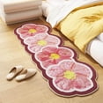 thumbnail image 1 of EGNMCR Bathroom Rugs, Rugs for Living Room, Area Rug, Bath Mat Flower Bedroom Bedside Blanket-living Room Coffee Table Blanket- Window Fully Covered With Blanket And Against-slip Carpet Floor Rugs, 1 of 6
