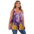 thumbnail image 4 of LARACE Plus Size Tank Tops for Women Casual Blouse Workout Tank Tops Sleeveless Loose Summer, 4 of 5