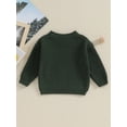 thumbnail image 4 of FAROOT Chandail d'Automne pour Tout-Petit Bébé, Tricot Uni à Manches Longues et Col Rond, 4 of 9