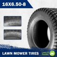 thumbnail image 4 of MaxAuto 2 Pcs 16x6.50-8 Lawn Mower Tire for Garden Tractors Riding Mowers, 4PR, Tubeless, 4 of 4