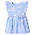 thumbnail image 1 of George Baby Girls' Ruffle Trim Dress, 1 of 2