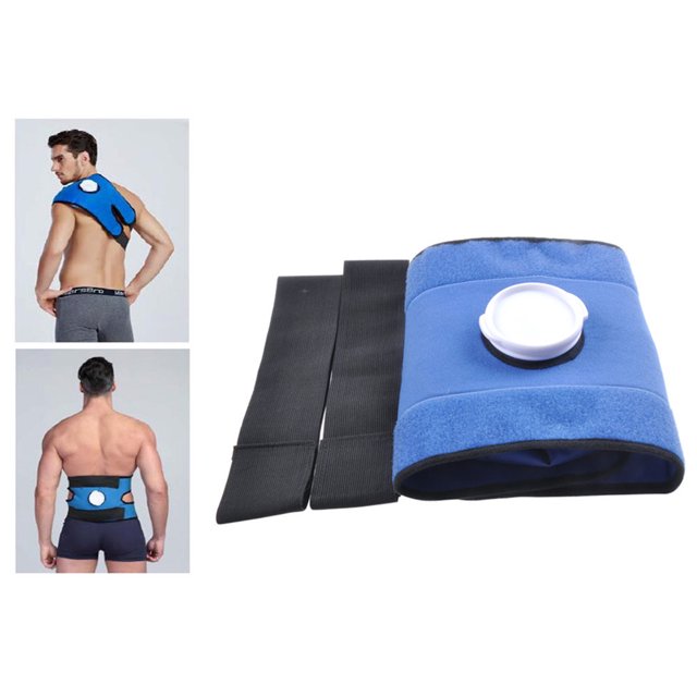 Reusable Hot Cold Relaxing Wrap Waist Health Care Ice Bag Reusable Hot Cold Relaxing Wrap Waist Health Care Ice Bag Compress Bandage Pain Relief For Knee Shoulder