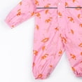 thumbnail image 5 of Girls Waterproof Hooded Coats Waterproof Kid Rainsuit Poncho One Piece Reusable Outdoor Rainwear Clothes, 5 of 5