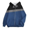 thumbnail image 5 of IMENGL Automne Hiver Col Roulé Col Montant Ajusté Chandail Tricoté de Base, Bleu G, Taille M-3TG, 5 of 5