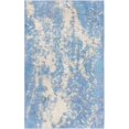 thumbnail image 1 of Pasargad 54705 3 ft. 1 in. x 5 ft. Vintage Overdye Hand-Knotted Wool Rug, Blue, 1 of 1