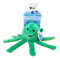 thumbnail image 1 of Spunky Pup Clean Earth Octopus Plush Dog Toy, 1 of 1