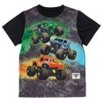 thumbnail image 3 of Grave Digger El Toro Loco Megalodon Chandail de Pyjama à Enfiler et Short Ensemble de Sommeil Tout-Petit à Petit Enfant, 3 of 5