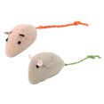 thumbnail image 2 of 2 Pcs Jouet pour Chat Souris Résistant aux Morsures Peluche Simulée Jouet à Mâcher pour Chat Jouet d'Entraînement pour Chat, 2 of 10