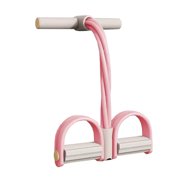 Sales Today Clearance! 2025 Upgrade Fitness Resistance Bands - 4 Tube Pedal Ankle Puller Stretch Bands for Exercise, Sit Up, Strength Training, Workout Equipment for Home Gym