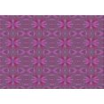 thumbnail image 1 of Ahgly Tapis Rectangulaire Lavable en Machine Orchidée Violet, 7 Pieds x 10 Pieds, 1 of 7