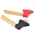 thumbnail image 2 of Axe Pizza Cutter with Bamboo Handle Pizza Wheel Grater Rotating Blade Pizza Knife, 2 of 7