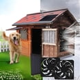 thumbnail image 1 of Heliisoer Solar Panel Chicken House Solar Exhaust Fan Solar Double Fan With Protective Mesh Exhaust Fan Portable Energy, 1 of 7