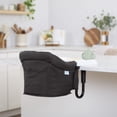 thumbnail image 3 of Evolur Clamp On Comfort Table Chair, Black, 3 of 6