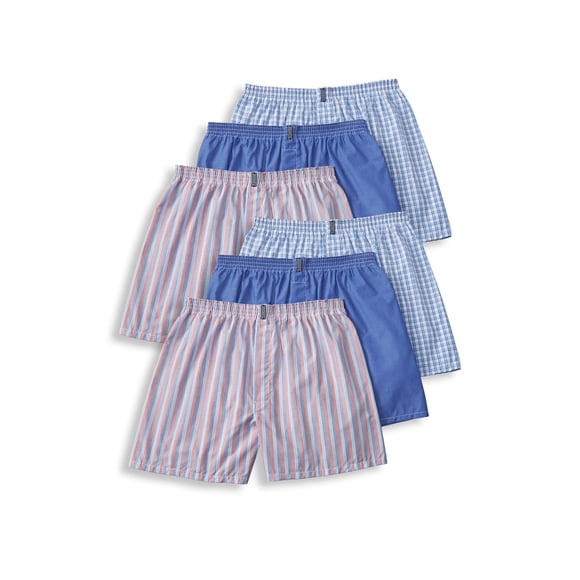 Jockey Men's Classics Full Cut 5" Boxer - 6 Pack