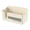 Beige, variante sur Étagère de Rangement Murale pour Salle de Bain, Tablette Perforée avec Trous de Drainage pour Lavabo et Toilette, Installation Sans Perçage