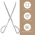 thumbnail image 3 of Shisuyan Trash Pickup Grabber Trash Picking Clip Iron 1Set 17.1X4.3X0.7In, 3 of 8