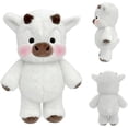 thumbnail image 3 of Cagogo Highlands Cow PlushToy, Adorable Furry Stuffed Animal for Stress Relief Emotional Support, Soft Cuddly Highland Cattle Plushie forKidsAdults, Cute PlushToyfor Home Decor Bedroom Nursery Gift, 3 of 6