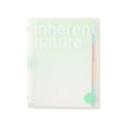thumbnail image 1 of EGNMCR Diary NoteBook Notebooks for Work PP Transparent Matte Coil Book Wholesale Detachable PP Loose Leaf Book Student A5 Homework Loose Leaf Book notebook notebook, 1 of 1