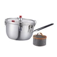 thumbnail image 2 of veasfak Stainless Steel Pressure Cooking Pot Instant Cooking Pot Fast Cooking Pressure Single handle, 2 of 9