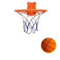 thumbnail image 2 of NAOJIE 2025 Upgrade Silent Basketball,8.2-In Basketball and No-Punch Basket Set,Excellent Gift for Basketball Lovers-Orange,Indoor Silent Basketball,Silent Hoops Basketball,Silent Basketball, 2 of 3